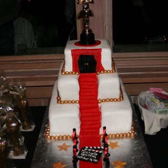 The Indulgent Rose - Oscar (red carpet) themed cake for 50th birthday - Custom Cakes Near Me The Indulgent Rose - Oscar (red carpet) themed cake for 50th birthday - Custom Cakes Near Me
