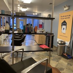 Bello Hair Studio - View from the shampoo station.