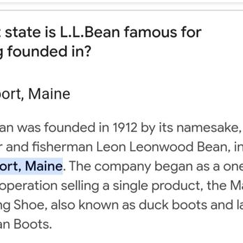 LL Bean - Outdoor Gear Near Me - Freeport, Maine