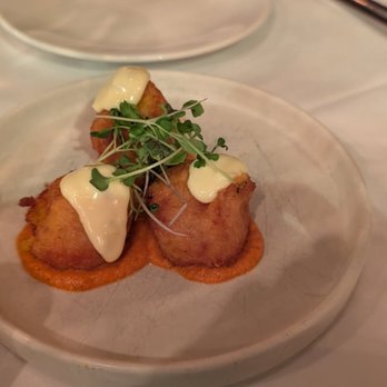 Rails Steakhouse - Lobster Chorizo Arancini. - Steakhouses Near Me - Towaco, New Jersey Rails Steakhouse - Lobster Chorizo Arancini. - Steakhouses Near Me - Towaco, New Jersey