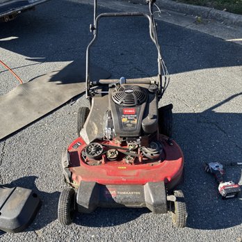 Pro-Core Mobile - Toro, Time Master blade engagement belt install and regular service. Lawnmower repair in Stafford, Virginia. - Farm Equipment Repair Near Me - Woodbridge, Virginia
