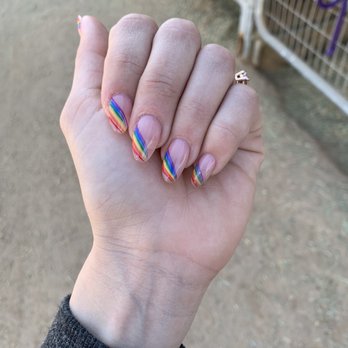 Addicted To Nails - Rainbow nails - Nail Salons Near Me - Tempe, Arizona Addicted To Nails - Rainbow nails - Nail Salons Near Me - Tempe, Arizona