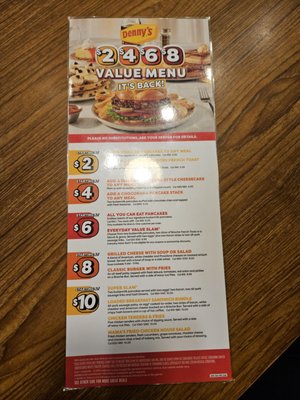 Menu photo 2 Denny's Corona, CA Menu photo 2 Denny's Corona, CA