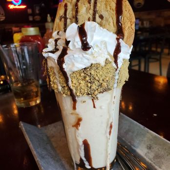 Over The Top Burger Bar - Choc chip shake - Burgers Near Me - Buford, Georgia Over The Top Burger Bar - Choc chip shake - Burgers Near Me - Buford, Georgia