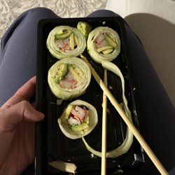 Takosushi - California Roll rollled in cucumber