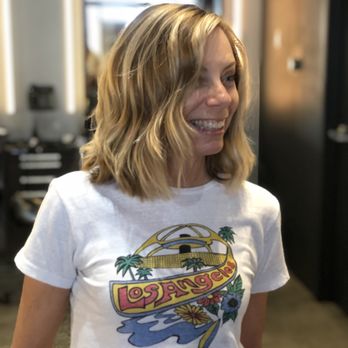 Salon Maxime - My freshly cut and highlighted hair by Maxime and Sigrid! Love it! - Hair Salons Near Me - Beverly Hills, California