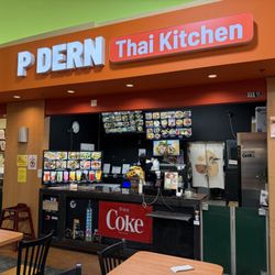 P Dern Thai Kitchen - Food court stand.