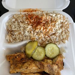 Fattoush Village Cafe & Grill - Chicken shawarma lunch