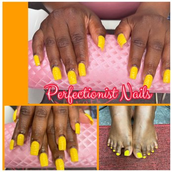 Perfectionist Nails - Acrylic set with pedicure - Nail Technicians Near Me - Hazel Crest , Illinois Perfectionist Nails - Acrylic set with pedicure - Nail Technicians Near Me - Hazel Crest , Illinois