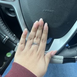 Tina Sam Nails - Almond nail shape