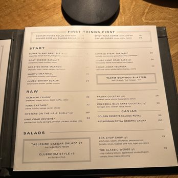 BOA Steakhouse - starters salads - Steakhouses Near Me - Manhattan Beach, California BOA Steakhouse - starters salads - Steakhouses Near Me - Manhattan Beach, California