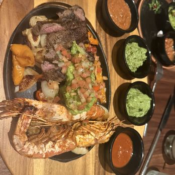Tierra y Mar - Steak and Shrimp Fajitas - Mexican Near Me - Valley Center, California