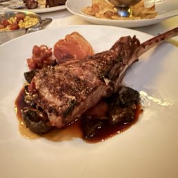 Tomahawk Veal Chop with Sage Butter, Marsala Jus and Crispy Prosciutto Tomahawk Veal Chop with Sage Butter, Marsala Jus and Crispy Prosciutto