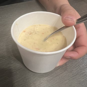 Sequoia Sandwich Company - The large Large Cream Soup- I called and was told it was clam chowder. It is not. - Sandwiches Near Me - Clovis, California Sequoia Sandwich Company - The large Large Cream Soup- I called and was told it was clam chowder. It is not. - Sandwiches Near Me - Clovis, California