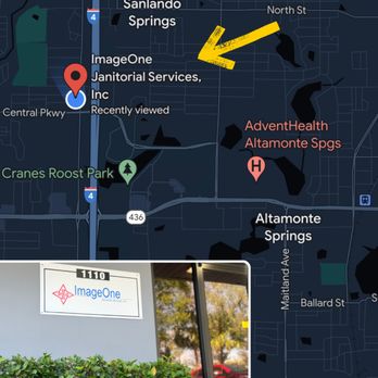 ImageOne Janitorial Services - Our business is proudly locally owned and operated in Altamonte Springs since 2001! 
Our location is near  to the stunning Cranes Roost. - Office Cleaning Near Me - Maitland, Florida