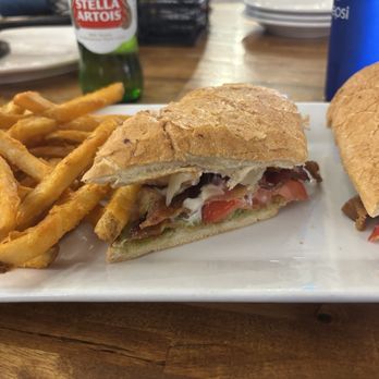 Iron Rooster - Chicken Parmesan Crusted Chicken Panini - Cocktail Bars Near Me - Annapolis, Maryland