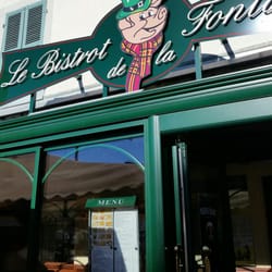 A La Fontaine - Enseigne