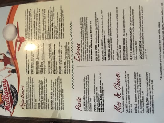 Menu photo 6 Mulligan's Bar and Grill Wisconsin Dells, WI Menu photo 6 Mulligan's Bar and Grill Wisconsin Dells, WI