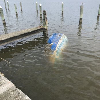 Colonial Beach Yacht Center - Sunken sailboat that could have been saved - Marinas Near Me - Colonial Beach, Virginia Colonial Beach Yacht Center - Sunken sailboat that could have been saved - Marinas Near Me - Colonial Beach, Virginia