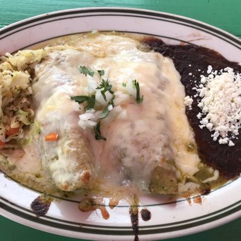 El Molino Central - Chicken Enchiladas Suizas -PASS on it! Wasn't good at all :( - Mexican Near Me - Sonoma, California