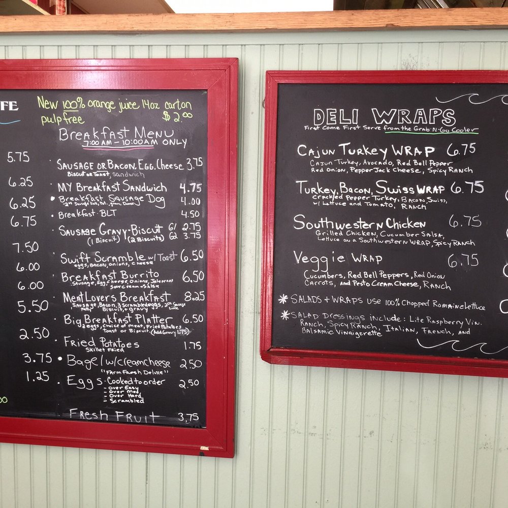 Swiftwater Cafe - These may rotate, but these were some of the choices today! - Cafes Near Me - Charleston, West Virginia Swiftwater Cafe - These may rotate, but these were some of the choices today! - Cafes Near Me - Charleston, West Virginia