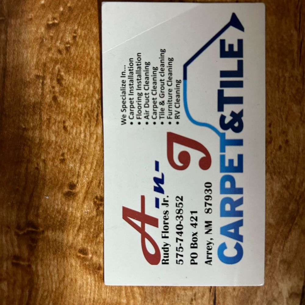 A-n-J Carpet and Tile - Business card - Carpet Cleaning Near Me A-n-J Carpet and Tile - Business card - Carpet Cleaning Near Me