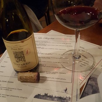 La Bicyclette - Navarro Pinot Mendocino California 1/2 bottle! Perfect with pizza or anything:) - French Near Me - Carmel, California