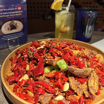 Uluh - Spicy Pork Intestine - Tea Rooms Near Me - New York, New York Uluh - Spicy Pork Intestine - Tea Rooms Near Me - New York, New York