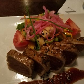 Nick's On 2nd - Seared ahi, 2016 version - New American Near Me - Long Beach, California Nick's On 2nd - Seared ahi, 2016 version - New American Near Me - Long Beach, California