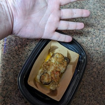 Red Lobster - 13 dollar stuffed mushroom appetizer, 6 baby mushrooms with some melted cheese. My hand for comparison to this disrespect. - Seafood Near Me - Clarksville, Tennessee Red Lobster - 13 dollar stuffed mushroom appetizer, 6 baby mushrooms with some melted cheese. My hand for comparison to this disrespect. - Seafood Near Me - Clarksville, Tennessee