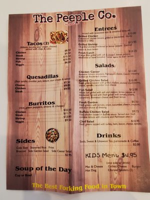 Menu photo 8 The Peeple Company Spring Hill, FL Menu photo 8 The Peeple Company Spring Hill, FL