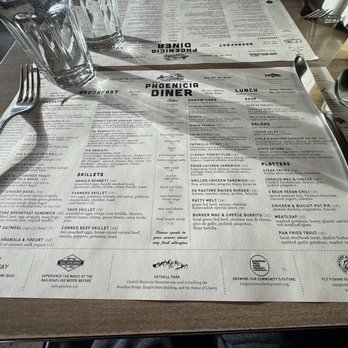 Phoenicia Diner - Menu - Diners Near Me - Phoenicia, New York