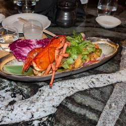 Tempura lobster was excellent