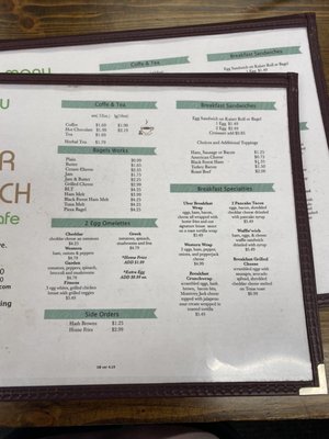 Menu photo 2 UberBrunch Cafe Saddle Brook, NJ