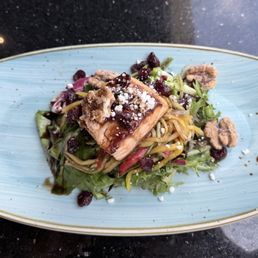 Half salmon salad Half salmon salad