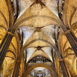 Catedral de Barcelona - Ceiling work