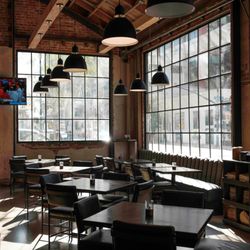 Far Corner - Bright, open, and right on the corner--our dining room's got front-row seats to the city