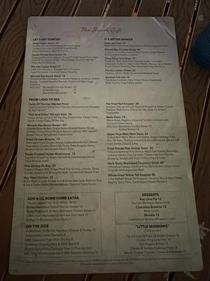 Menu photo 4 Morada Bay Beach Café Islamorada, FL Menu photo 4 Morada Bay Beach Café Islamorada, FL