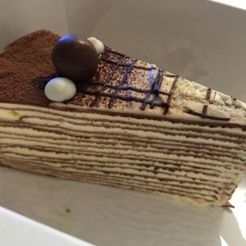 Tan-Cha - Slice of Lady M crepe cake - Bubble Tea Near Me - Los Angeles, California Tan-Cha - Slice of Lady M crepe cake - Bubble Tea Near Me - Los Angeles, California