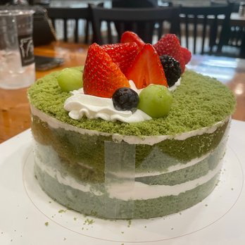 Tous Les Jours - Matcha cake (size 2) - Bakeries Near Me - Houston, Texas