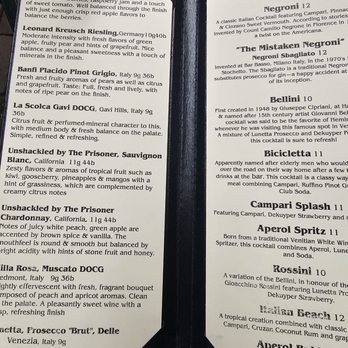 Nicola's - Drink menu - Italian Near Me - Omaha, Nebraska