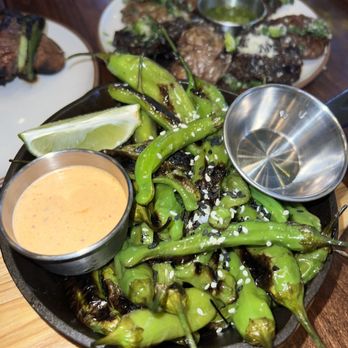 Fireside - Blistered Shishito Peppers - New American Near Me - Portland, Oregon Fireside - Blistered Shishito Peppers - New American Near Me - Portland, Oregon