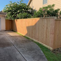 Quality Fence & Outdoor - Quality Fence & Outdoor, Residential Cedar Privacy Fence with a Cap. League City