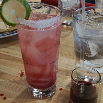 Barrio Queen - Toloache margarita,  kinda split some of the blueberry puree but it had some Jamaica de aqua in it. Delish - Mexican Near Me - Glendale, Arizona