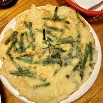 Chui Ha Go Pocha - Green Chive Korean Pancake(Small) - Korean Near Me - Duluth, Georgia
