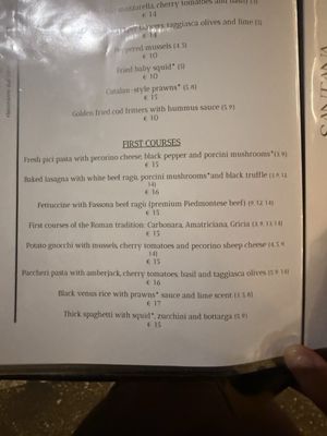 Menu photo 3 Osteria St. Ana Rome, RM Menu photo 3 Osteria St. Ana Rome, RM