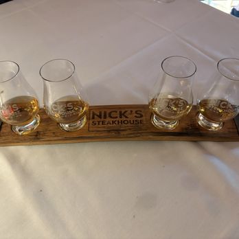 Nick’s Steakhouse - Bourbon flight - Steakhouses Near Me - York, Maine Nick’s Steakhouse - Bourbon flight - Steakhouses Near Me - York, Maine