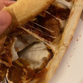 Angelo's Pizzeria - Chicken Parmesan hoagie with grilled onions - Pizza Near Me - Pittsburgh, Pennsylvania Angelo's Pizzeria - Chicken Parmesan hoagie with grilled onions - Pizza Near Me - Pittsburgh, Pennsylvania