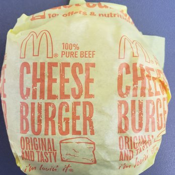McDonald's - Cheeseburger wrapped - Fast Food Near Me - Minot, North Dakota