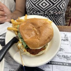 The Farmer's Table - This is a hamburger I don't remember my daughter wanted to finish it so I don't think it was as good as it should've been.